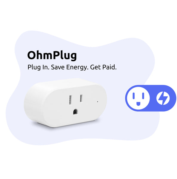 New OhmPlug Smart Plug with Energy Monitoring – OhmConnect