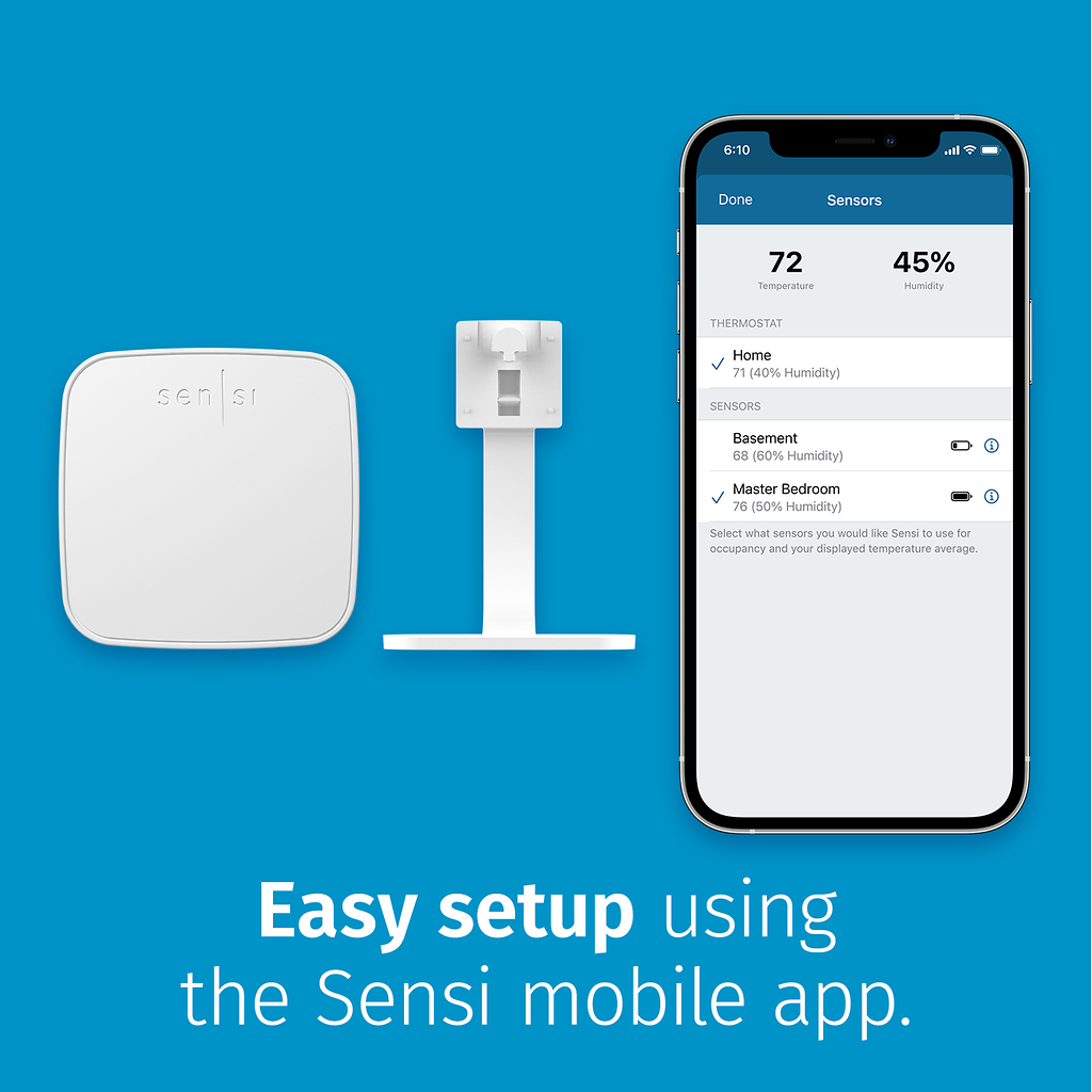 Sensi Touch 2 + Room Sensor Bundle