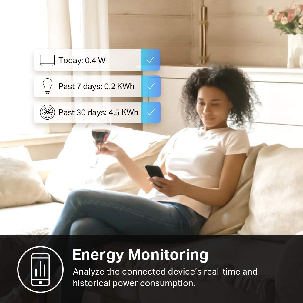 TP-Link KP115 Smart Plug Mini with Energy Monitoring