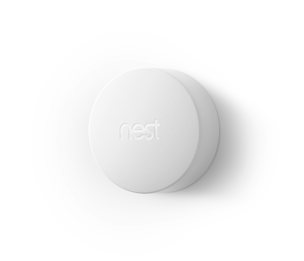 Nest temperature sensor side view.