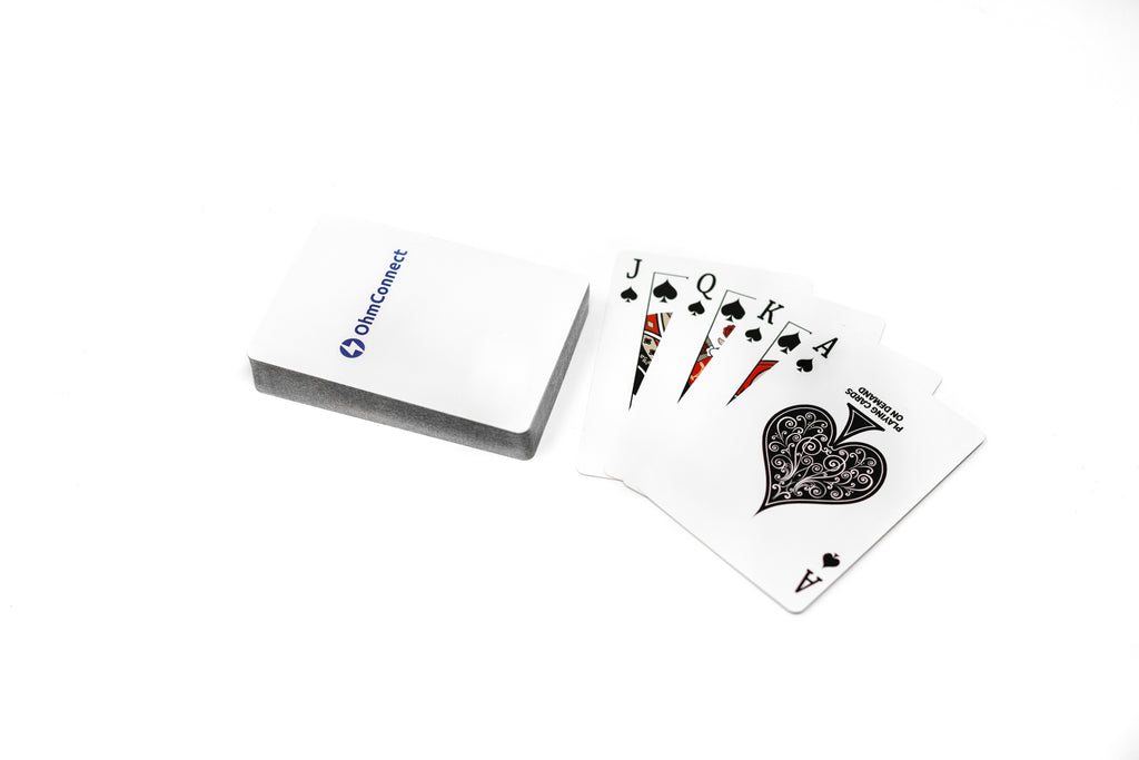 OhmConnect Playing Cards
