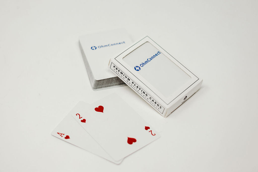 OhmConnect Playing Cards